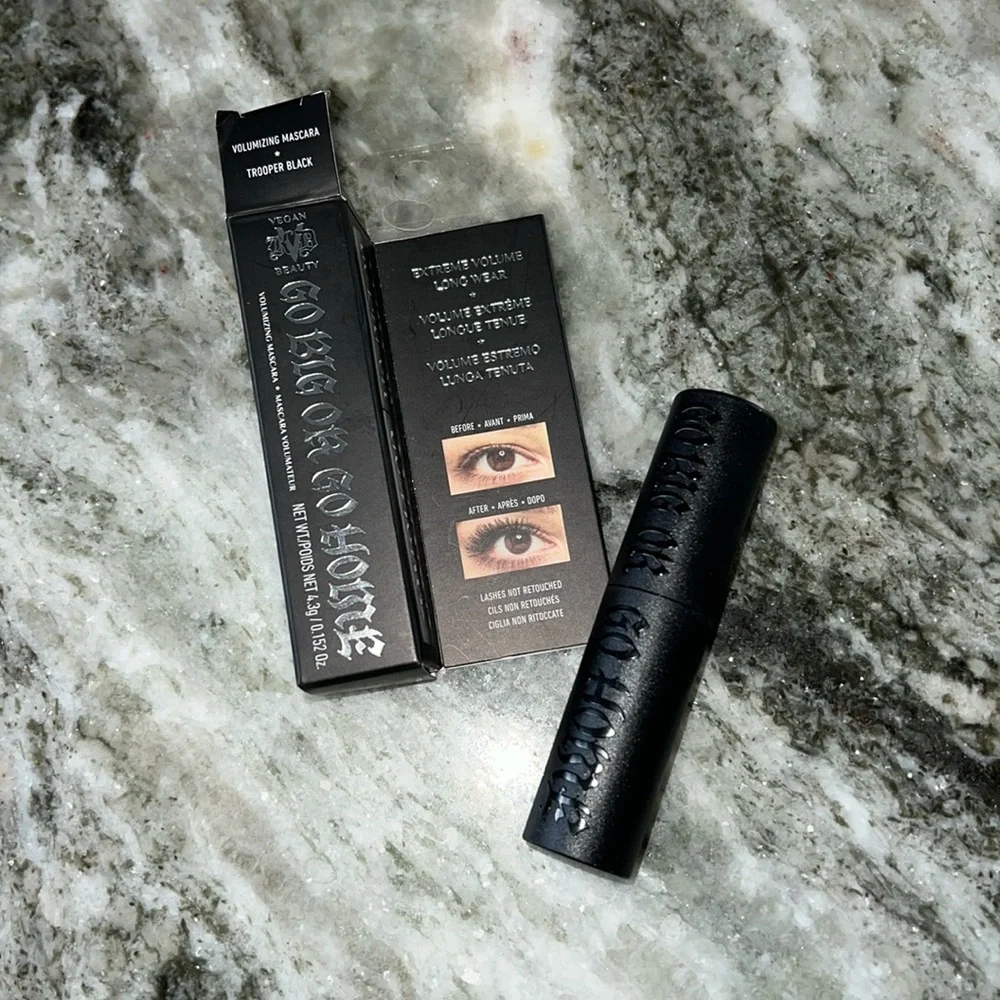 NIB - Kat Von D - KVD Go Big or Go Home Longwear Vegan Volumizing Mascara Mini